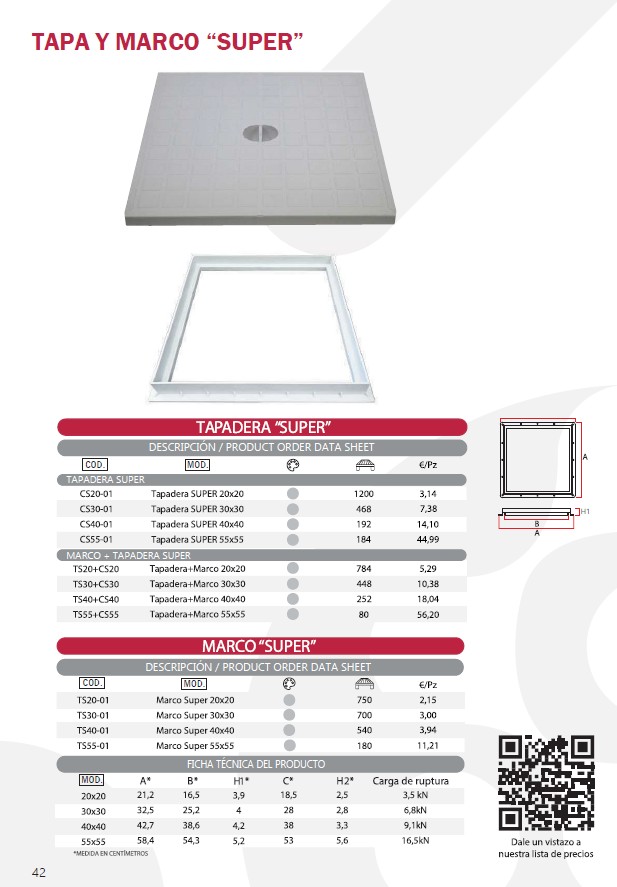 MARCO “NOR” SUPER PP 55X55m