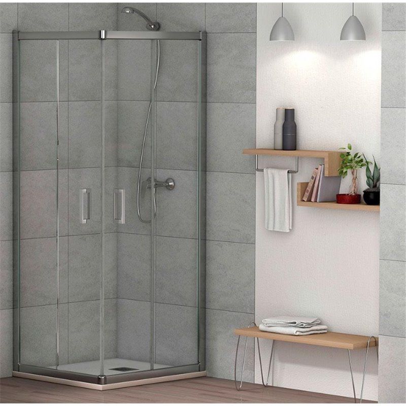 AUSTIN MAMPARA EASY CLEAN 70X120X195X6 CROMO TRANS