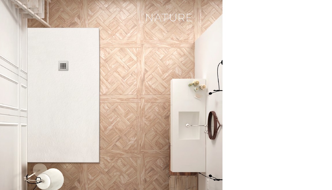 PLATO MINERAL NATURE 140X90 BLANCO – OMS